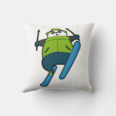 スキージャンパーとしてのパンダ クッション (裏面)