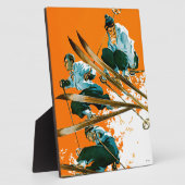 スキージャンパーズバイスキー溶接 フォトプラーク (側面)