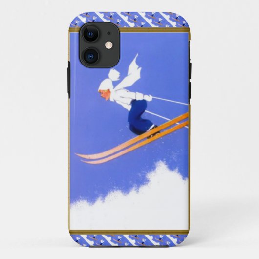 スキージャンパー Case-Mate iPhoneケース (裏面)