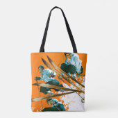 スキージャンパ(スキー溶接) トートバッグ (裏面)