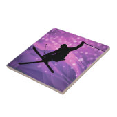 スキージャンプ タイル (側面)