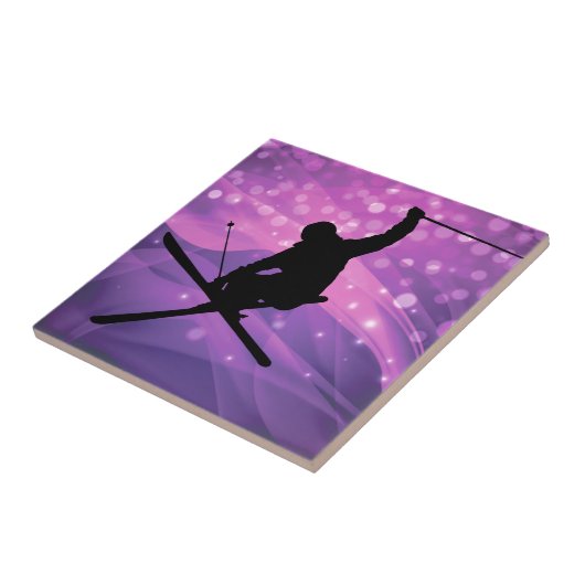 スキージャンプ タイル (側面)