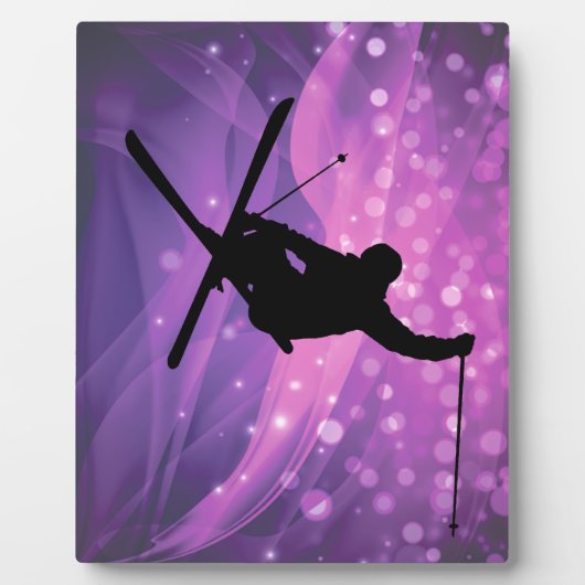 スキージャンプ フォトプラーク (正面)