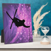 スキージャンプ フォトプラーク (側面)