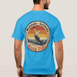 スキージャンプ・マンモスの滞空時間 Tシャツ