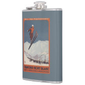 スキージャンプ- PLMのオリンピック広告宣伝ポスター フラスク (左)