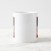 スキージャンプ – PLMオリンピックプロモーションポスター ジャンボコーヒーマグカップ (正面)