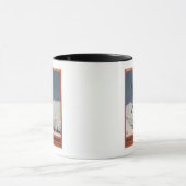 スキージャンプ – PLMオリンピックプロモーションポスター マグカップ (中央)