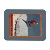 スキージャンプ – PLMオリンピックプロモーションポスター マグネット (横)