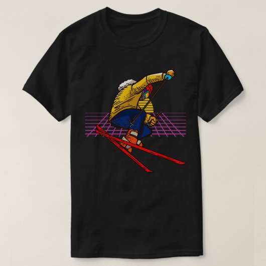 スキージャンプ Tシャツ (デザイン正面)