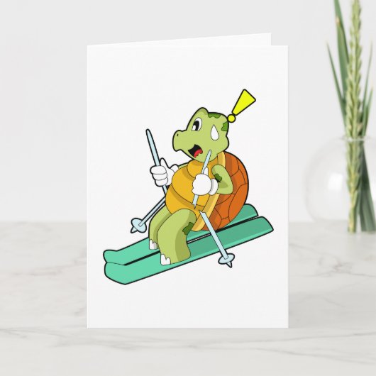 スキージャーのカメ カード (正面)