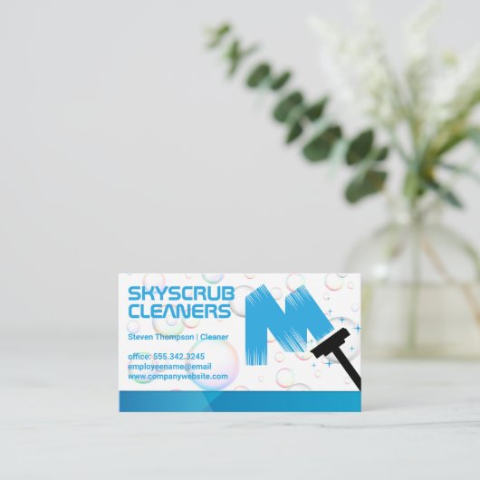 スキージ | シャボン 名刺 (スタンド正面)