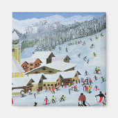 スキースウィズズ!1991 マグネット (正面)