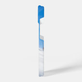 スキースキーヒルマウンテンヒルウィンタースノースキー iPhoneケース (左側面)