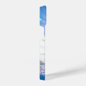 スキースキーヒルマウンテンヒルウィンタースノースキー iPhoneケース (右側面)