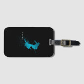 スキースキー日本の、 ラゲッジタグ (正面横)