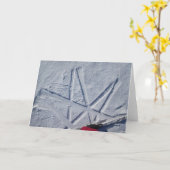 スキースターノテカード カード (黄色い花)