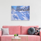 スキーステーションTignes 2009 キャンバスプリント (インサイチュ (リビング))