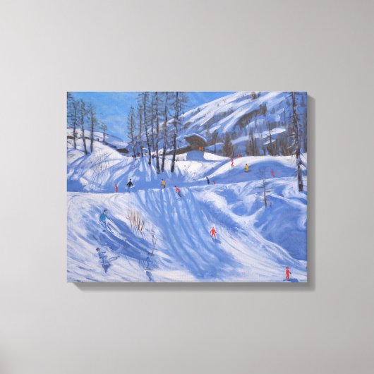 スキーステーションTignes 2009 キャンバスプリント (正面)