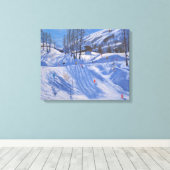 スキーステーションTignes 2009 キャンバスプリント (インサイチュ (ウッドフロア))