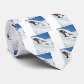 スキースノーマウンテンアート ネクタイ (ロール)