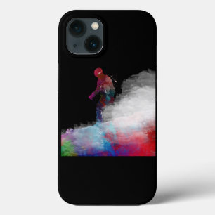 スキースポーツアートスキースポーツスキー愛好家 iPhone 13ケース