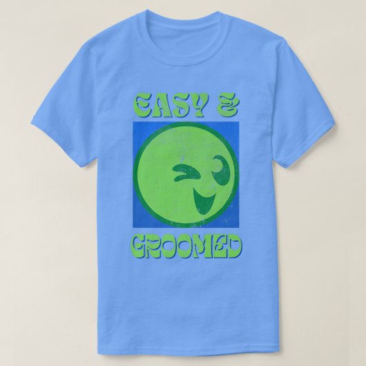 スキースロップグリ走ーンサークル私は簡単圧雪スノーボ Tシャツ (デザイン正面)