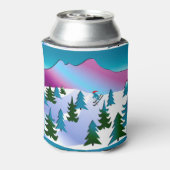 スキースロープウィンタークーラーボックス 缶クーラー (缶裏面)