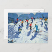 スキースロ忙しードロファー2004 ポストカード (正面/裏面)