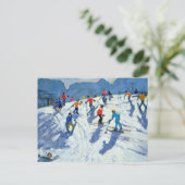 スキースロ忙しードロファー2004 ポストカード (スタンド正面)