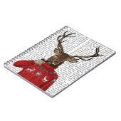 スキースーターに鹿2 ノートブック (左側)