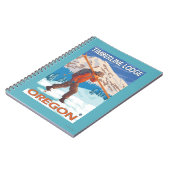 スキーズス運ノーSKIS - Timberline Lodge, OR ノートブック (左側)