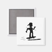 スキーターキッドバイクスズダムデザイン マグネット (正面/裏面)