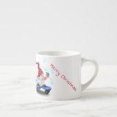 スキータークリスマス格言とギフトマグ エスプレッソカップ (右)