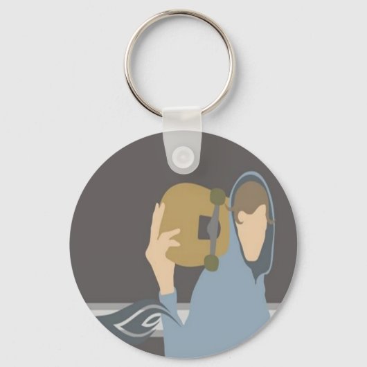 スキーターボーイキーチェーン キーホルダー (正面)