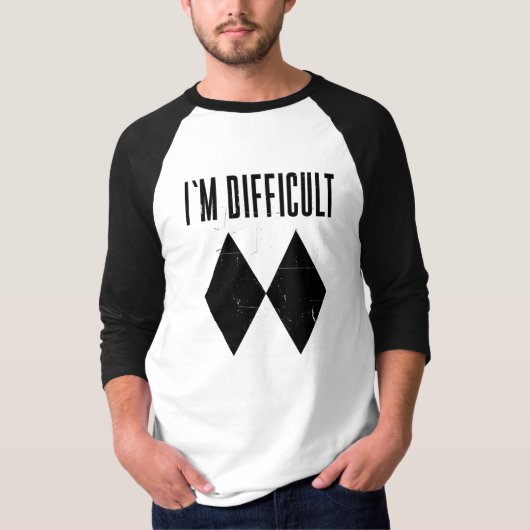 スキーダブルブラックダイヤモンドノベルティ Tシャツ (正面)