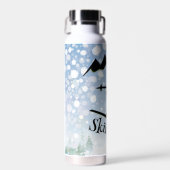 スキーデザインThorクーパー真空絶縁 ウォーターボトル (正面)