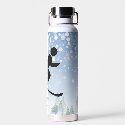 スキーデザインThorクーパー真空絶縁 ウォーターボトル (背面)