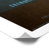 スキーデュモンブランヴィンテージ旅行ポスター ポスター (角)