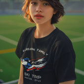 スキートリップマッチングファミリー懇親会カスタム Tシャツ