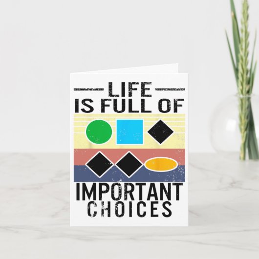 スキートレイルシンボルや象徴ライフフルチョイスSkier Sno カード (正面)