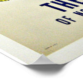 スキーノッチランドクロフォードヴィンテージトラベル ポスター (角)