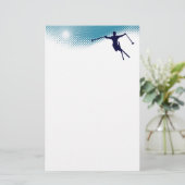 スキーハイ 便箋 (スタンド正面)