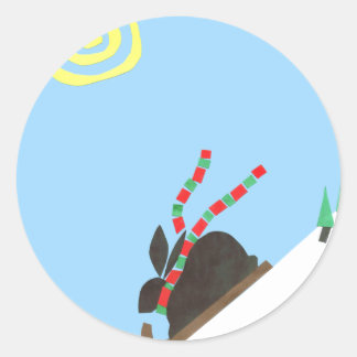 スキーバニー ラウンドシール