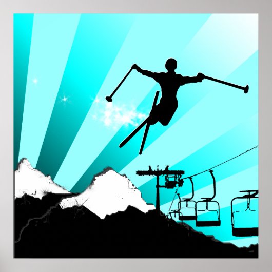 スキーパウダートレイル ポスター (正面)