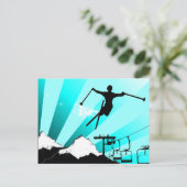 スキーパウダートレイル ポストカード (スタンド正面)