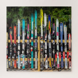 スキーパズル ジグソーパズル