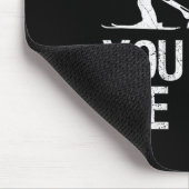 スキーパトロールあなた秋私たちはスキーの冬を引っ張る マウスパッド (コーナー)