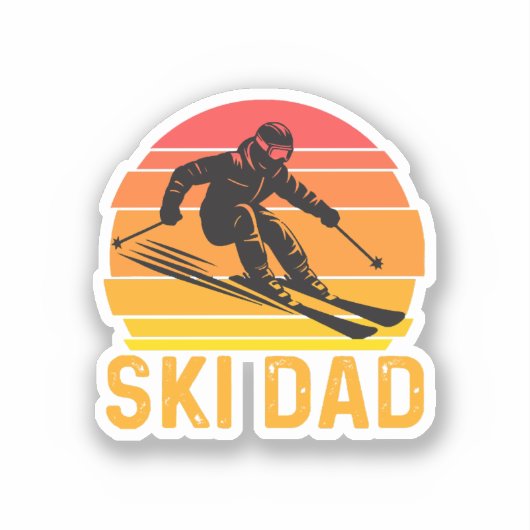 スキーパパ シール (正面)