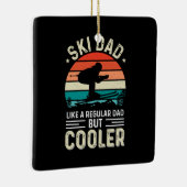 スキーパパ セラミックオーナメント (右)